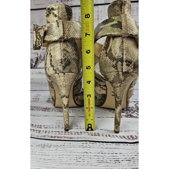 New Heart In D Women Fashion Strappy Heels Party Wedding Prom Sandals Size 7.5M - Picture 8 of 12